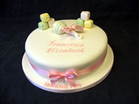 Christening Cake