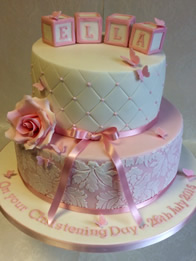 Christening Cake 